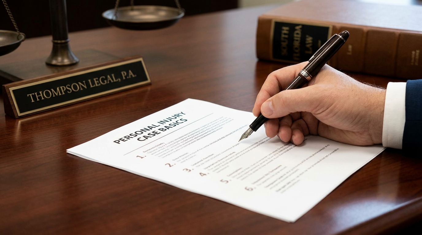 Personal Injury Case Basics