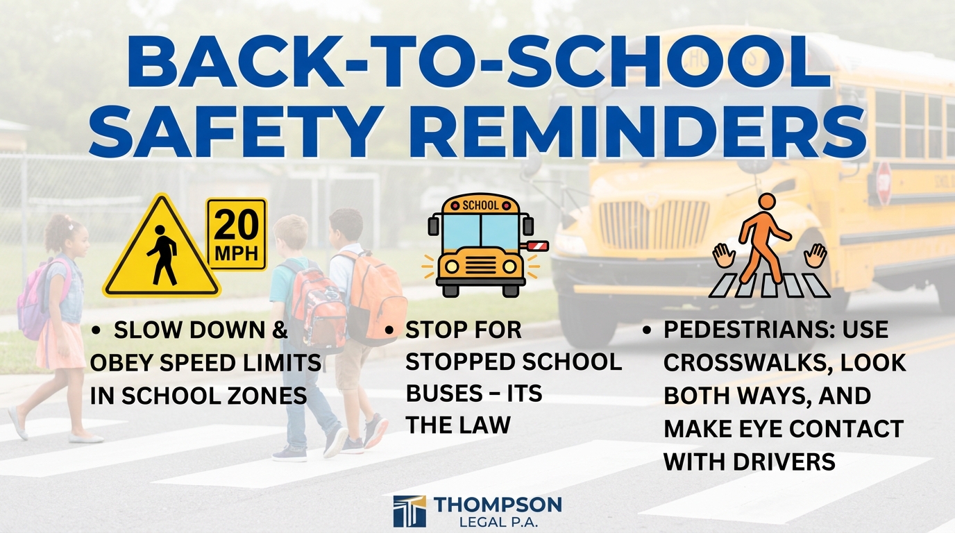 Back-To-School Safety Reminders