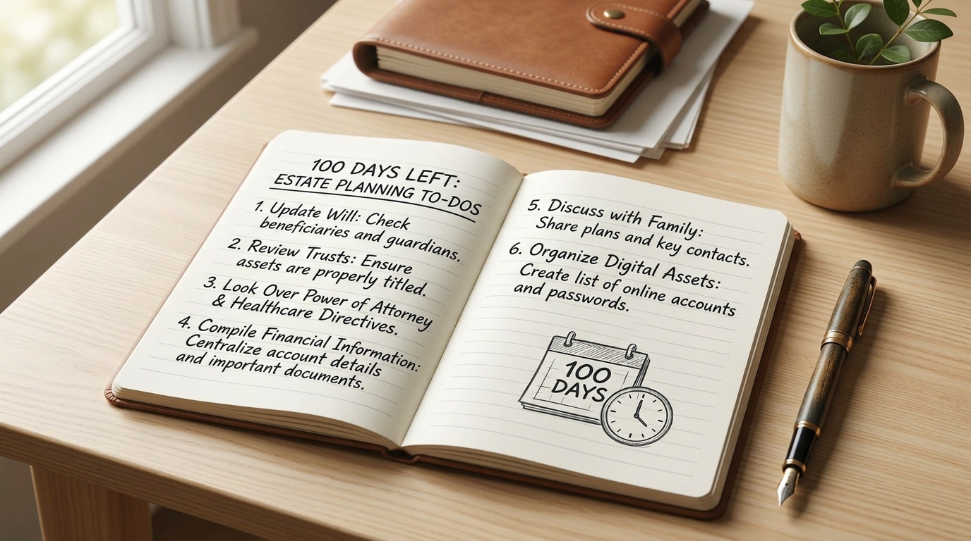 100 Days Left in the Year - Estate Planning To-Dos