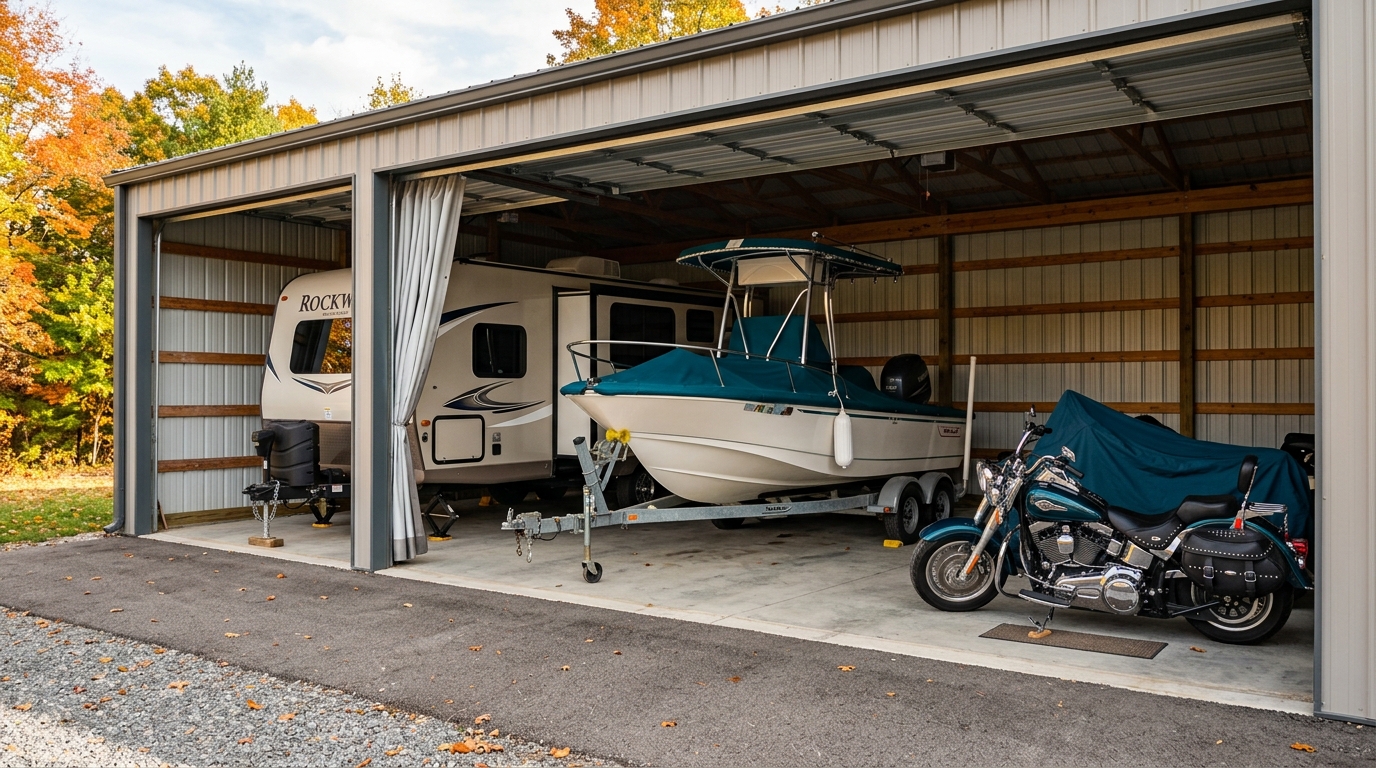 What Happens to Boat, RV, and Motorcycle Insurance When Storage Season Starts?