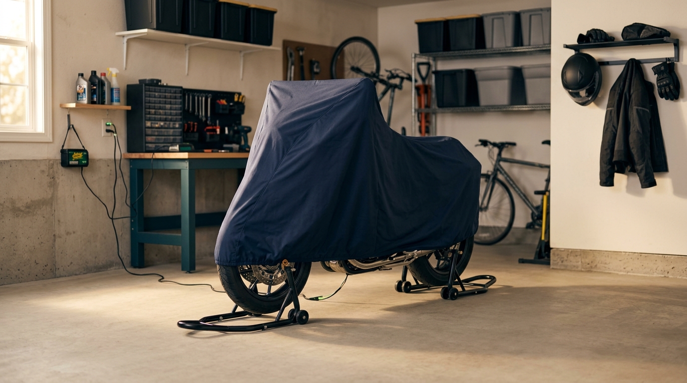 Motorcycle Insurance After Riding Season: What to Review Before Storage
