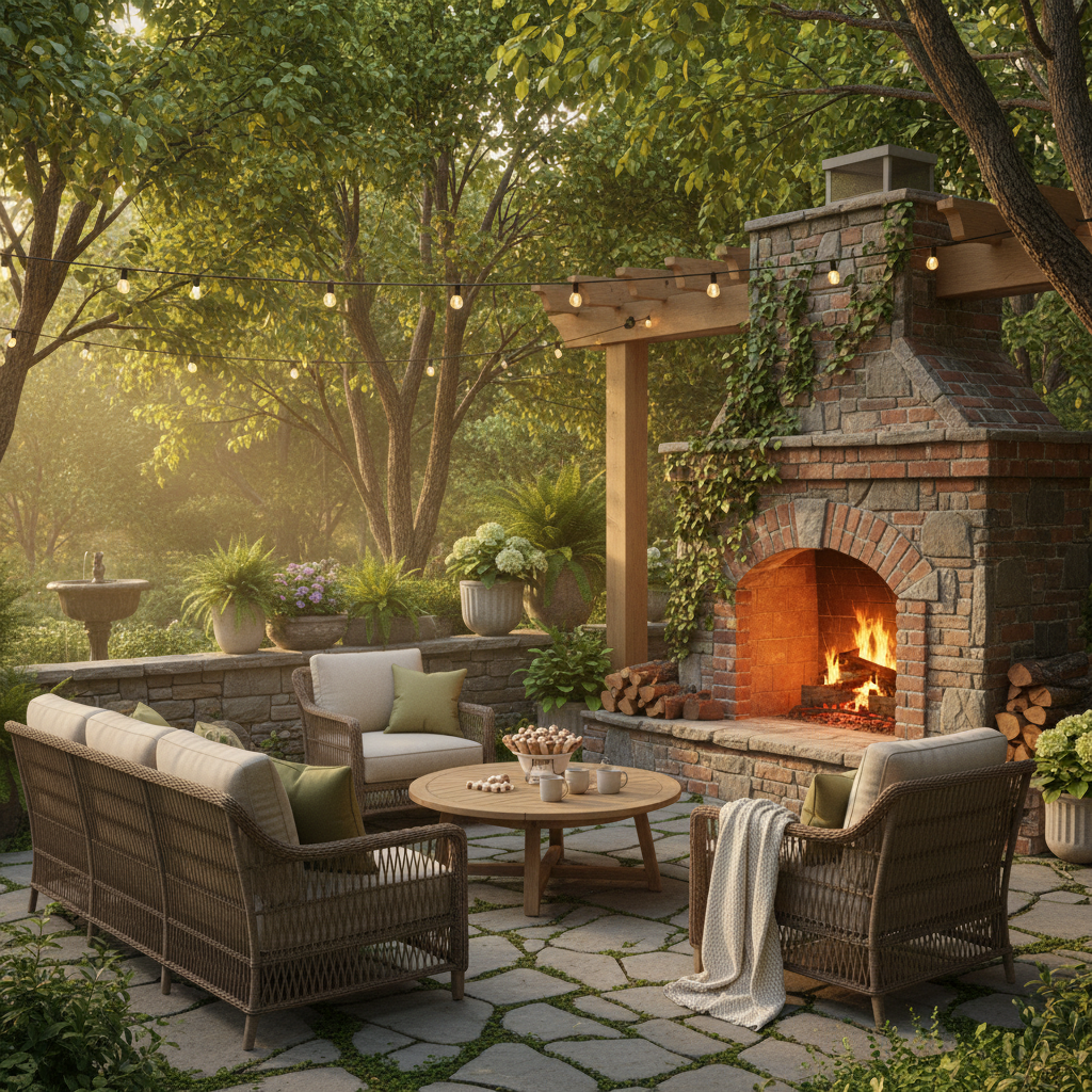 Best Outdoor Fireplace Ideas for Wisconsin Backyards
