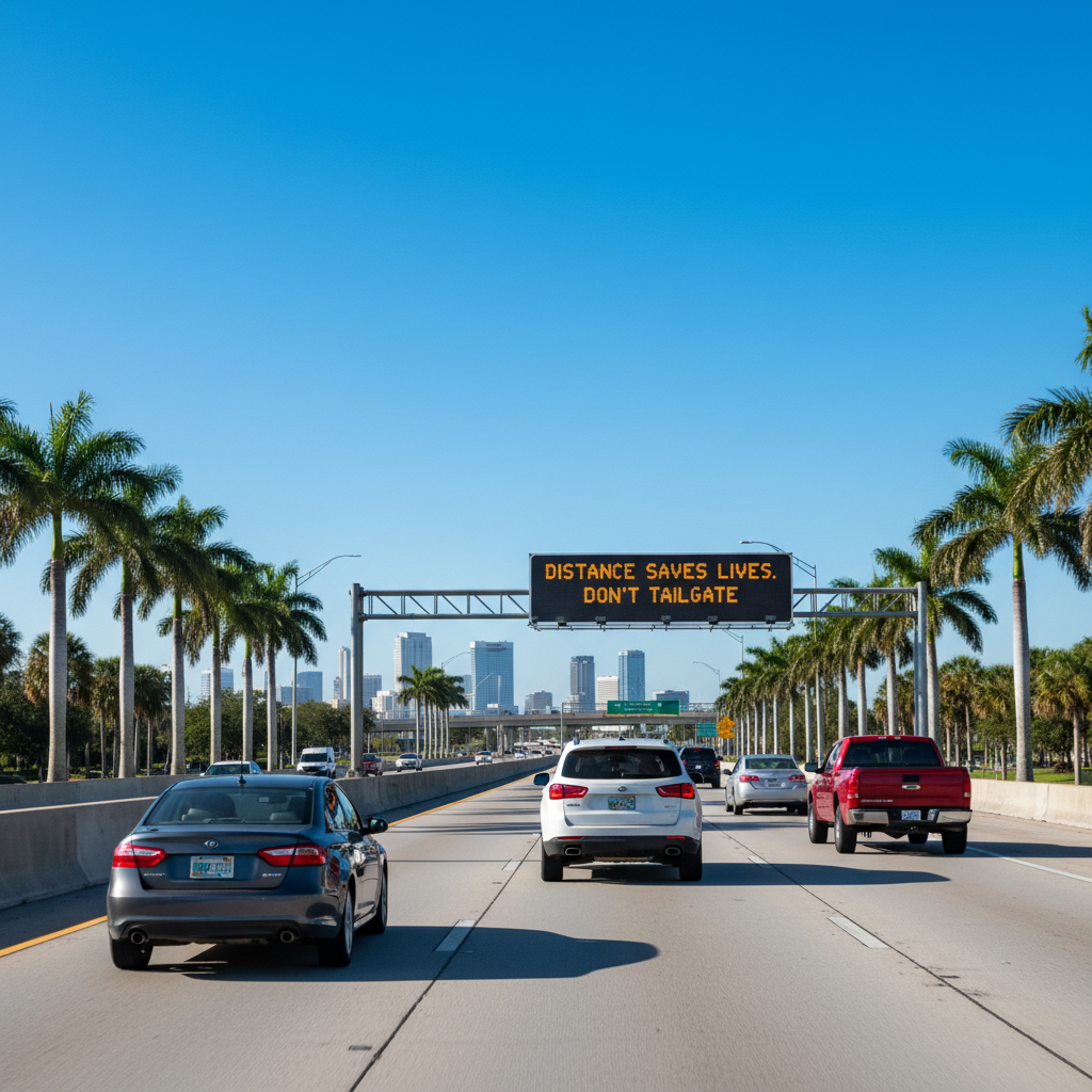 How Tailgating Contributes to Highway Accidents — A Growing Concern in Tampa
