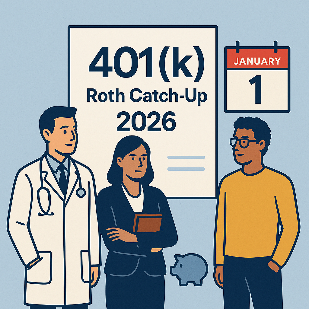 The Roth Catch-Up Mandate Is Coming: 5 Concrete Moves High-Earners Should Make in 2025