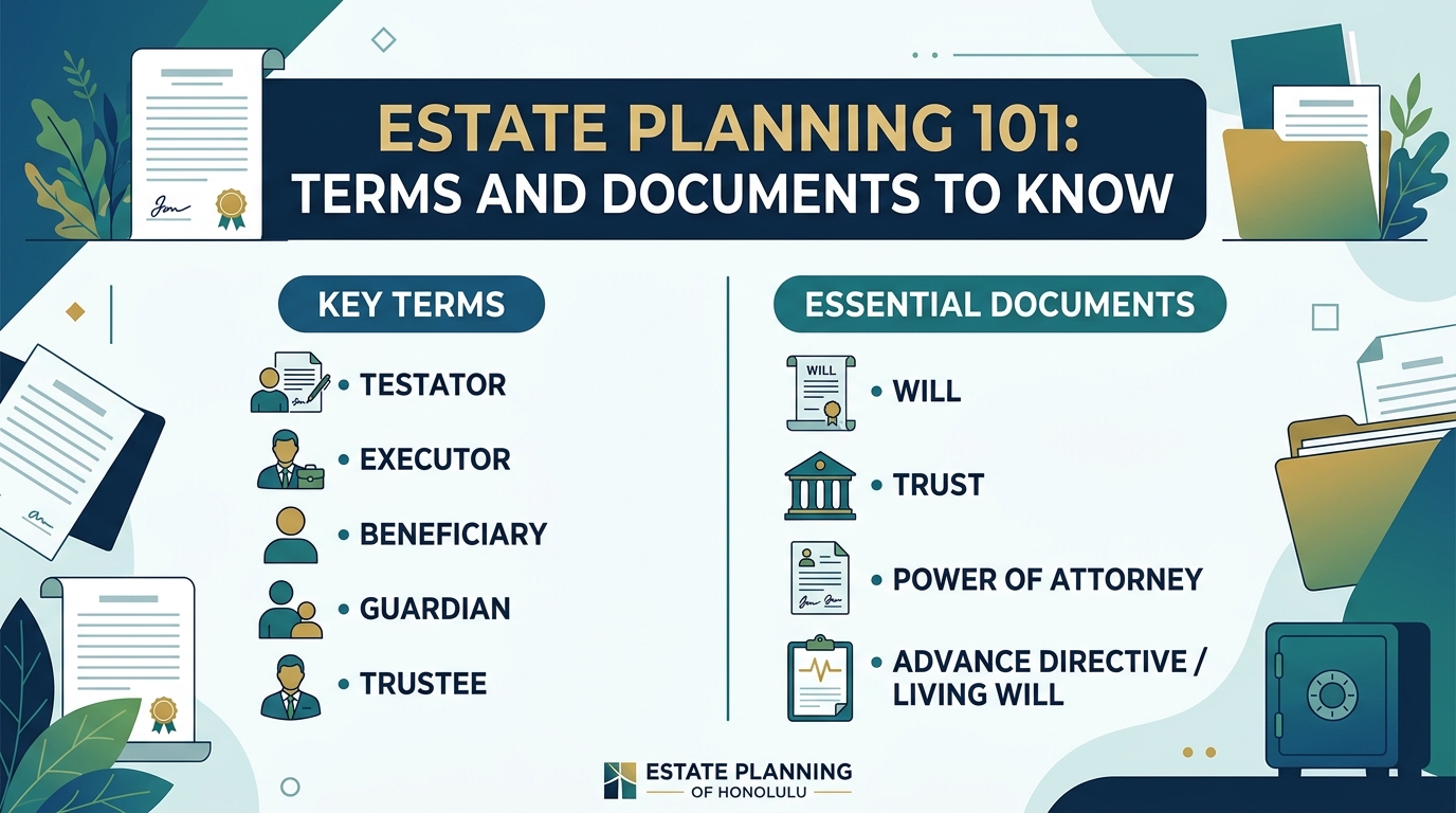 Estate Planning 101: Terms and Documents To Know
