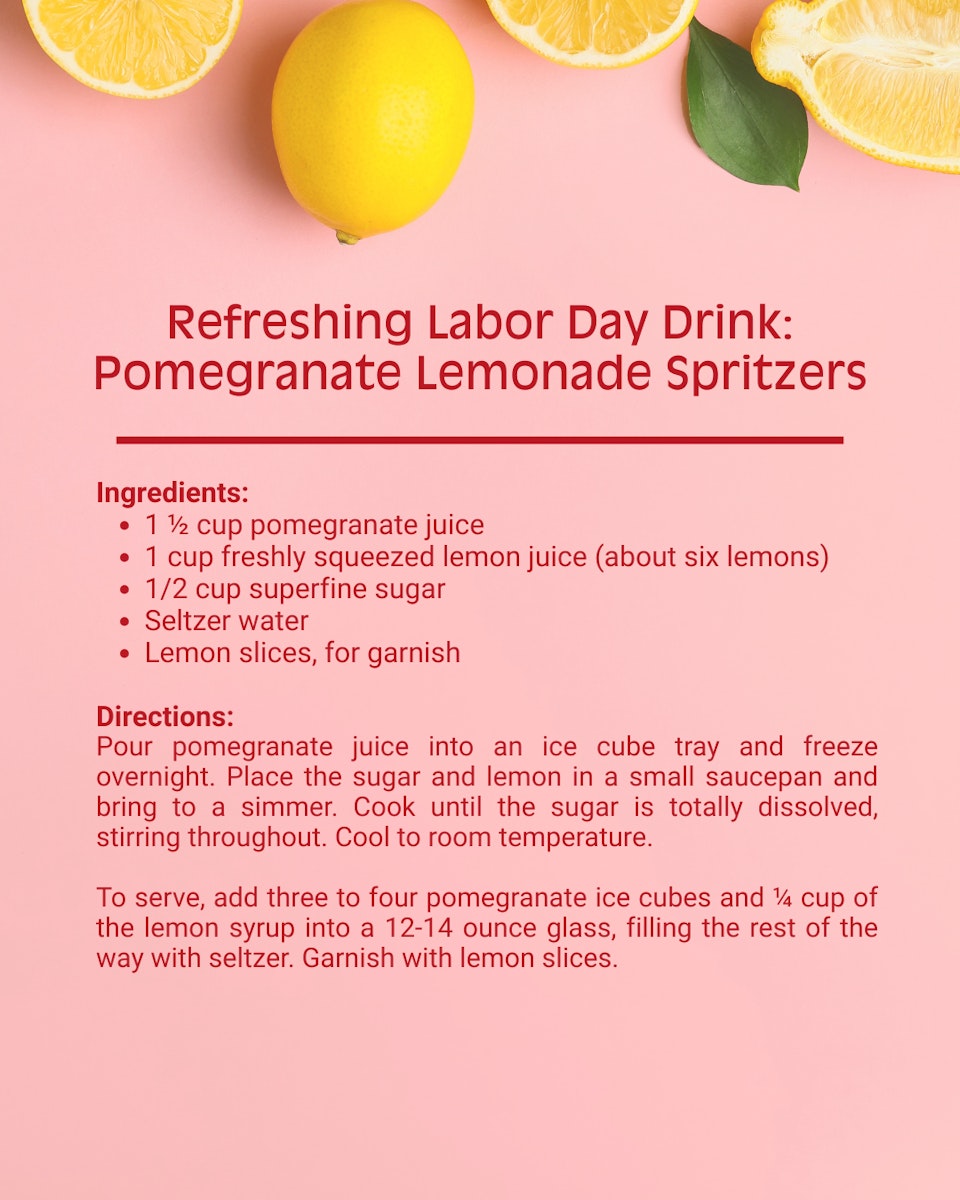Labor Day Refreshment!