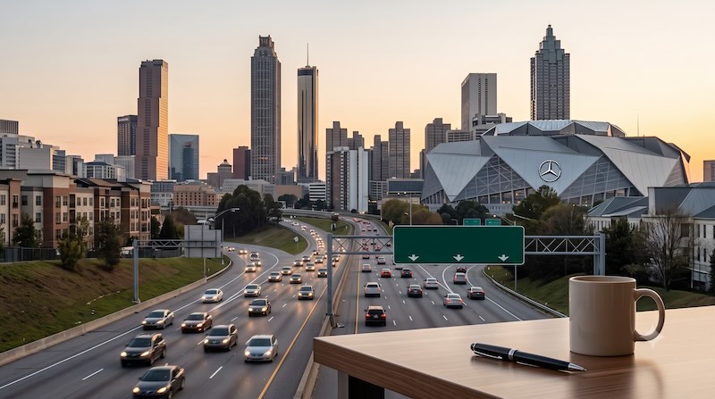 If you've just been in a wreck on I-285, the Downtown Connector, or one of the surface streets crisscrossing Midtown, chances are your phone will ring within a day or two. It's usually an insurance...