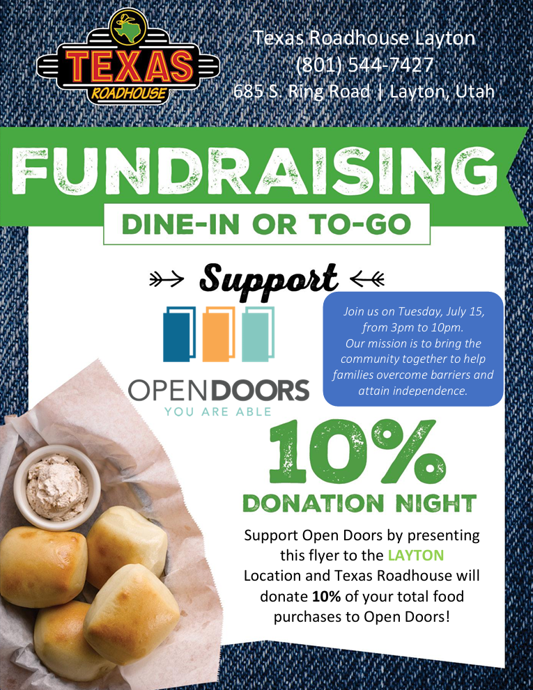 Thank You, Texas Roadhouse!