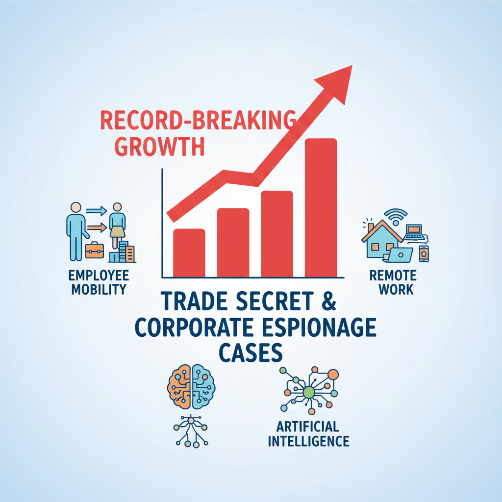 Trade Secret Litigation Is Surging: What Companies Need to Know Now
