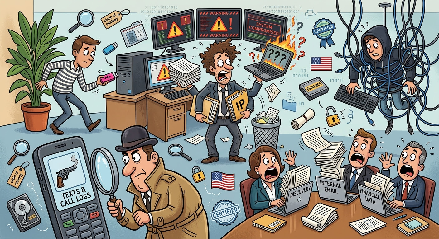 What Types of Cases Require Digital Forensics?
