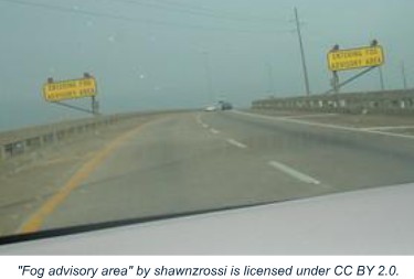 North Carolina Auto Accidents Due To Fog