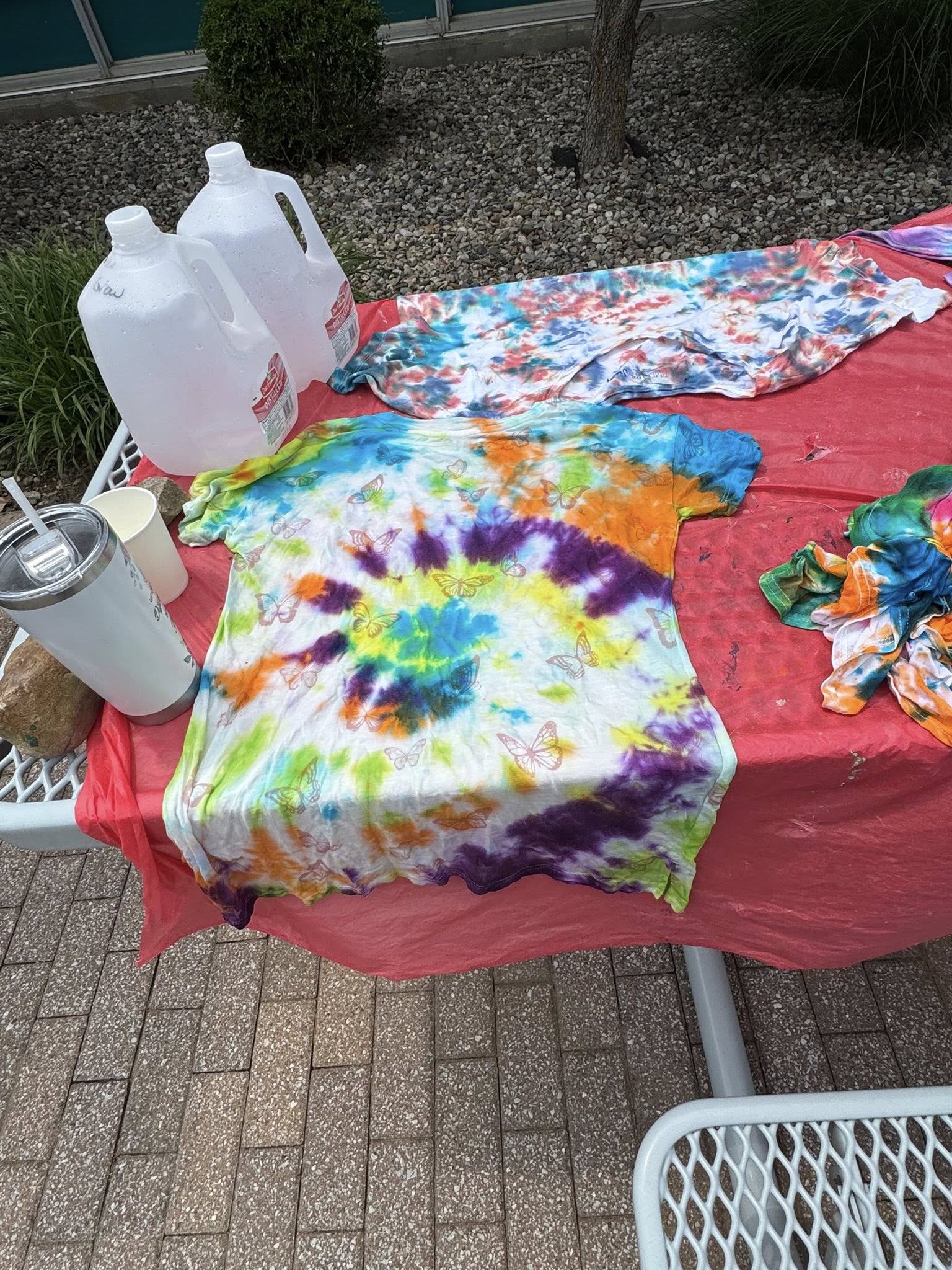 A Splash of Color: Tie-Dye Fun at Riverview ADHC!
