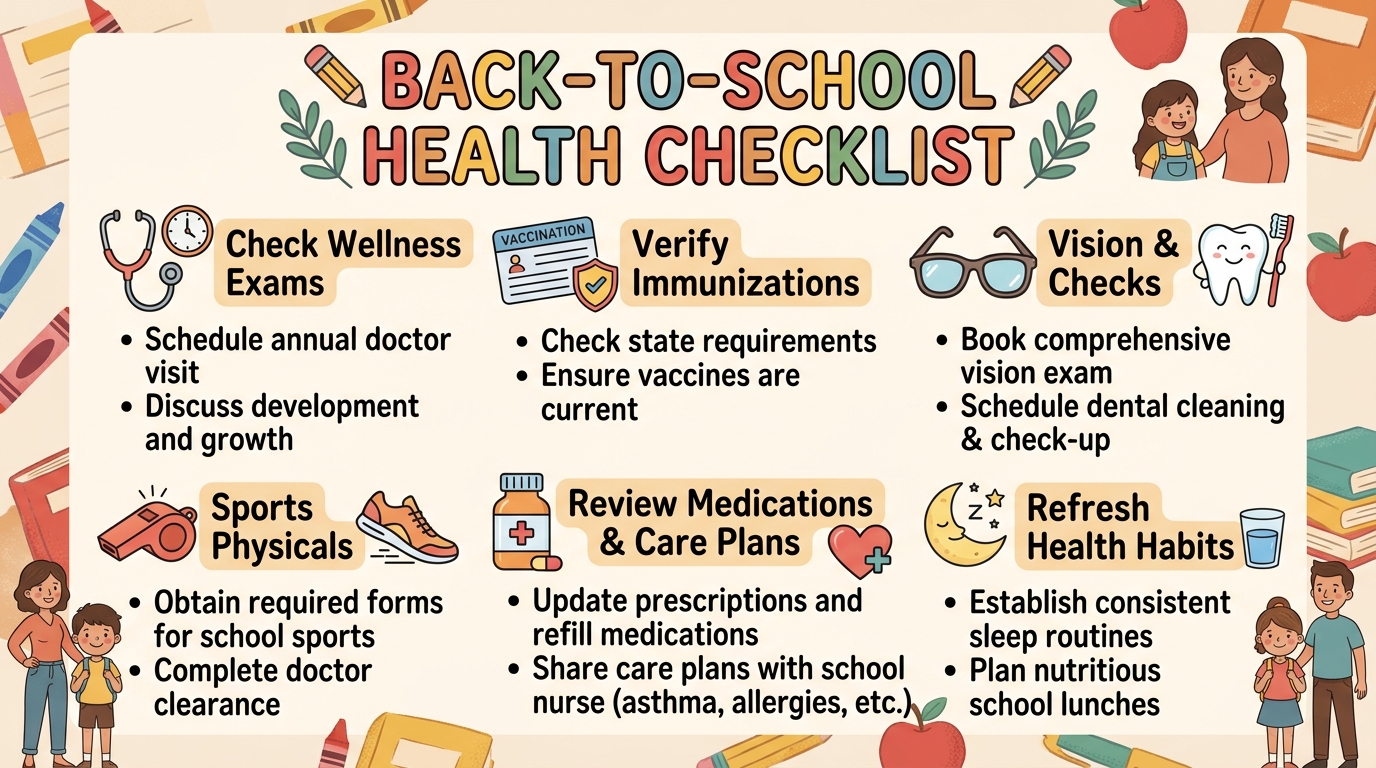 Back-To-School Health Checklist