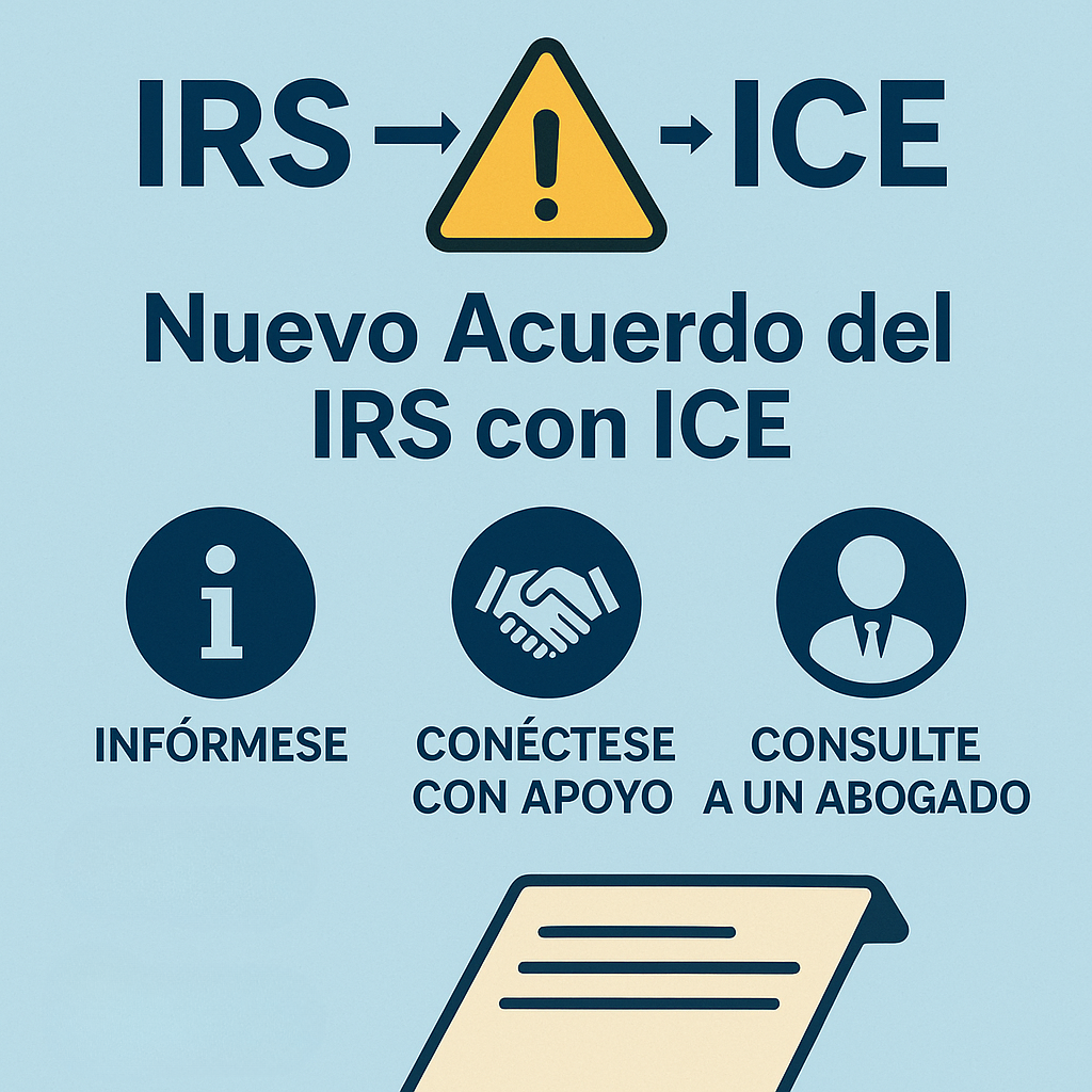 Acuerdo de Datos del IRS e ICE: Qué Hacer