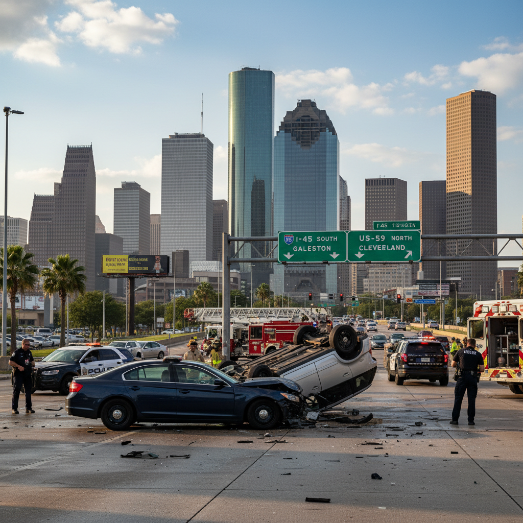 How Texting, Bluetooth, and Email Distractions Cause Serious Car & Truck Accidents in Houston, TX