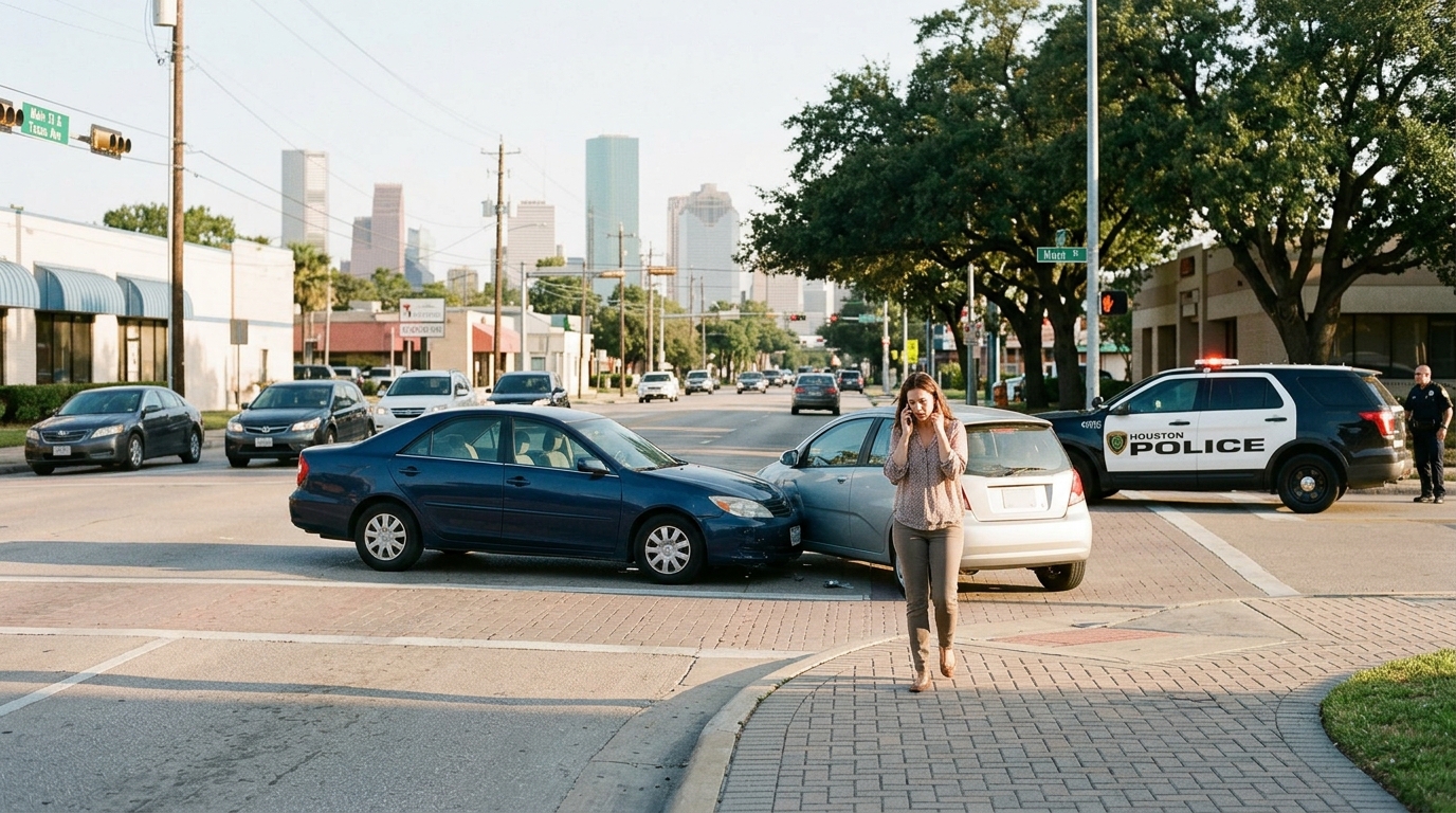 What to Do After a Car Accident in Houston: Steps to Protect Your Health and Injury Claim