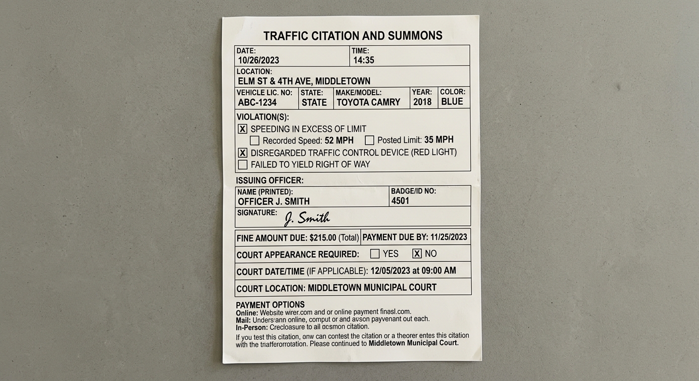 Understanding Maryland Traffic Tickets: What Drivers in Calvert County Should Know