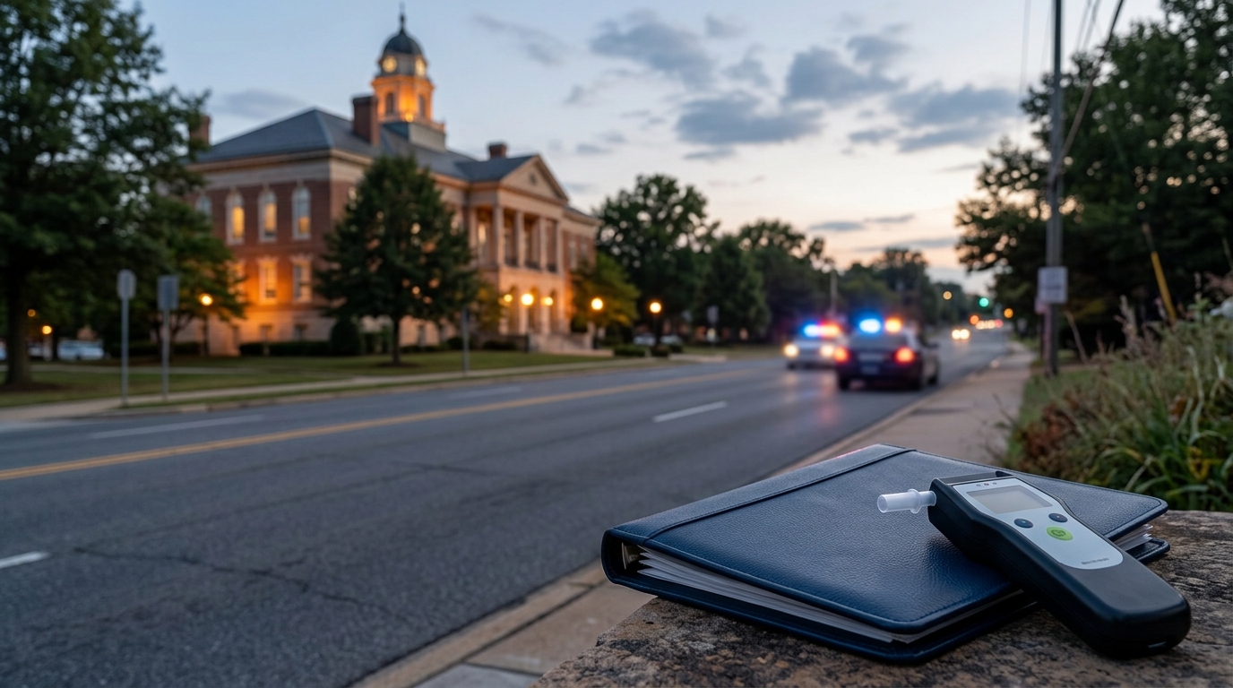 Refusing a breath test after a Maryland DUI arrest: MVA and criminal-court consequences