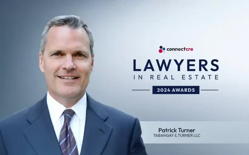 Patrick Turner Given the Connect CRE's 2024 Chicago & Midwest Lawyers in Real Estate Award