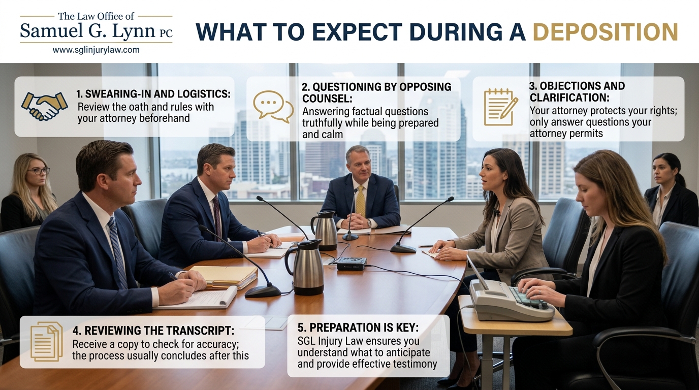 What to Expect During a Deposition