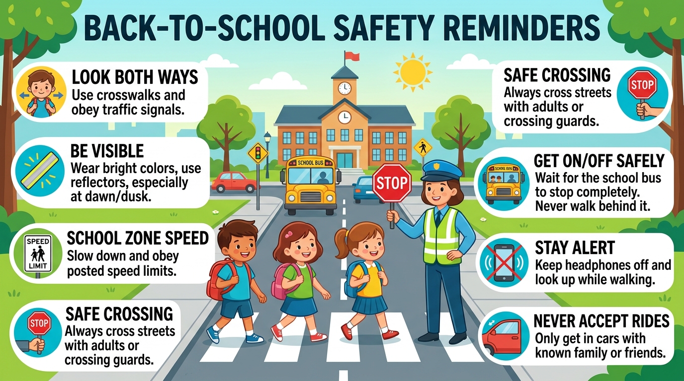 Back-To-School Safety Reminders