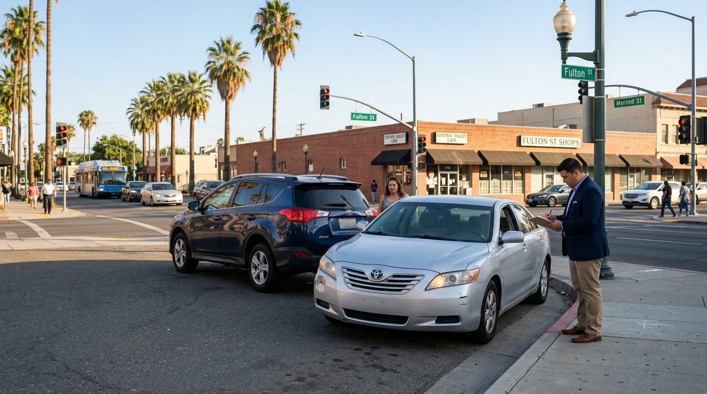 What to Do After a Car Accident in Fresno or the Central Valley
