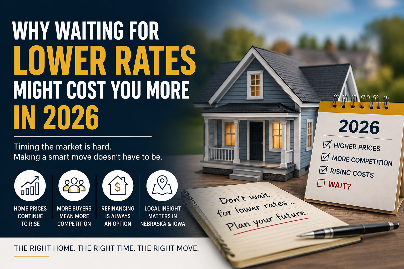 Why Waiting for Lower Mortgage Rates Might Cost You More in 2026
