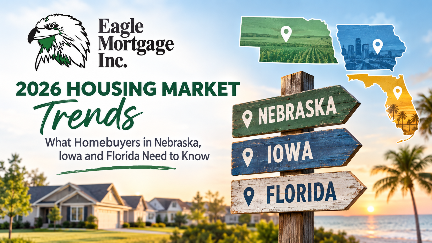 2026 Housing Market Trends in Nebraska, Iowa and Florida