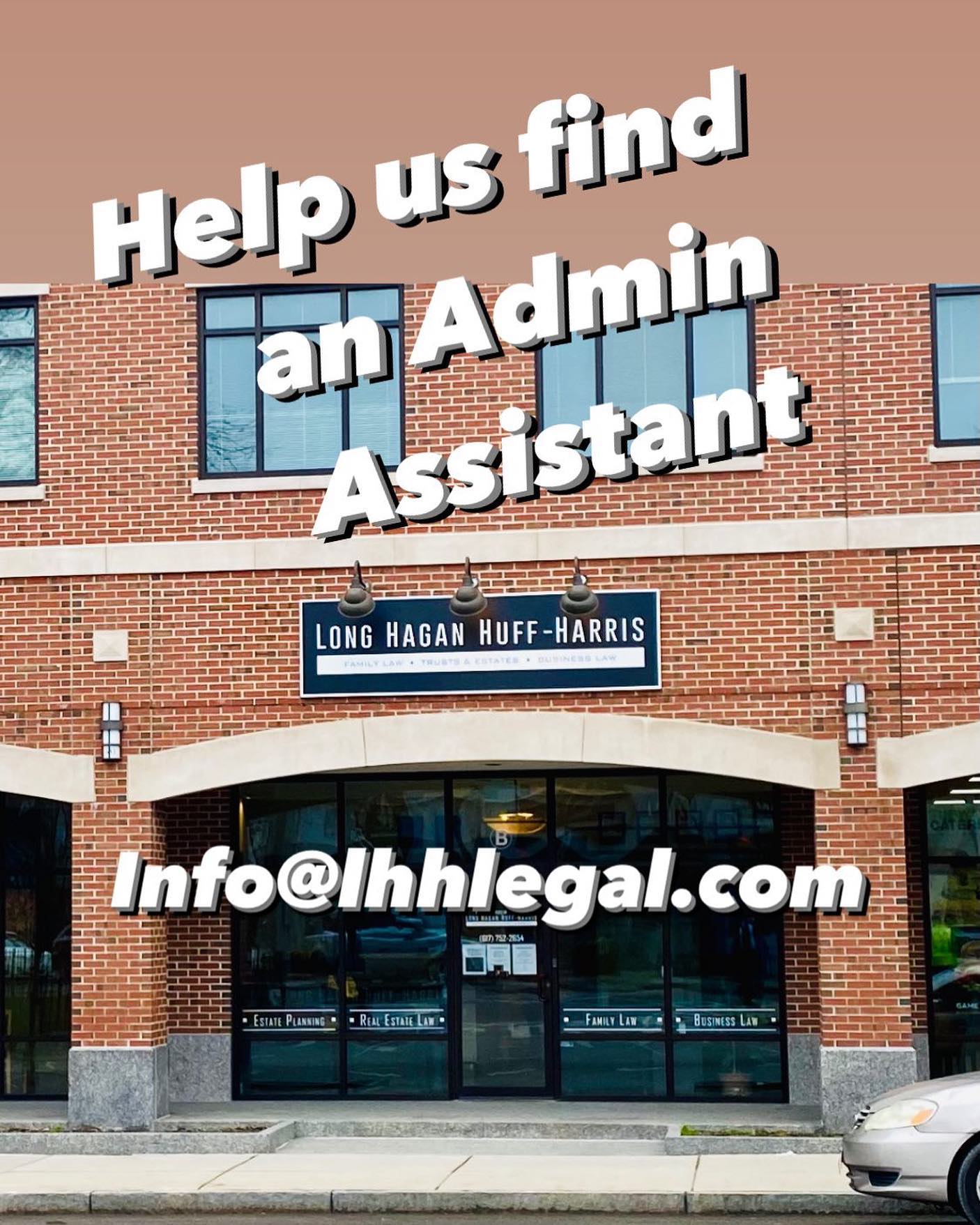 We are hiring for an Admin Assistant position in our Boston Office. Please share with your network!