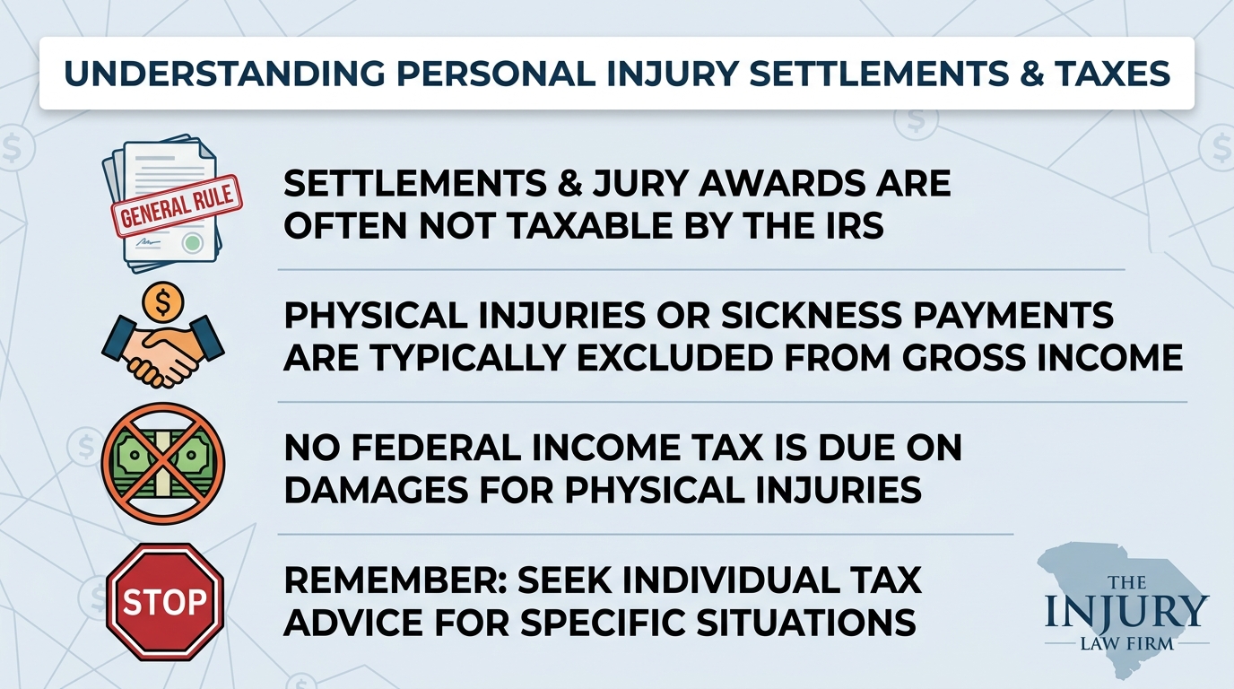 Are Personal Injury Settlements Taxable? 