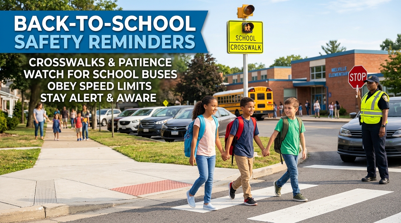 Back-To-School Safety Reminders