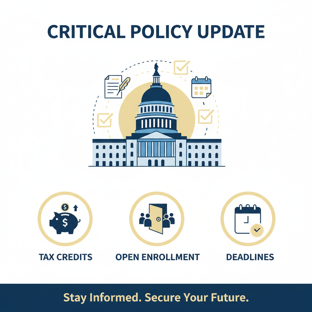 ? Critical Policy Update: Enhanced Health Insurance Tax Credits at Risk