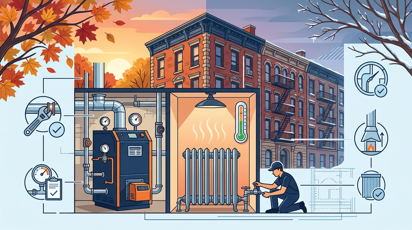 NYC Heat Season runs from October 1 through May 31, and preparation should begin well before the first cold spell. For multifamily building owners and property managers, a reliable heating and hot...