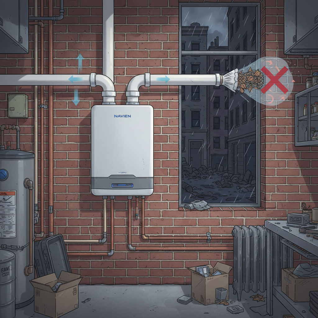 Quick Summary: Navien error code E110 typically points to an airflow or venting issue, especially common in tightly packed NYC buildings. Property owners may notice their boiler shutting down,...