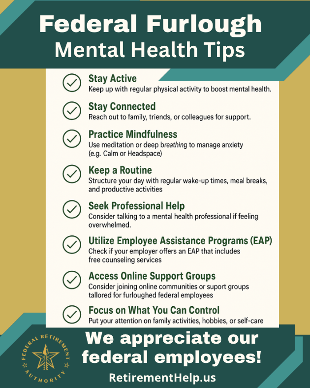 Maintaining Mental Health During Furlough