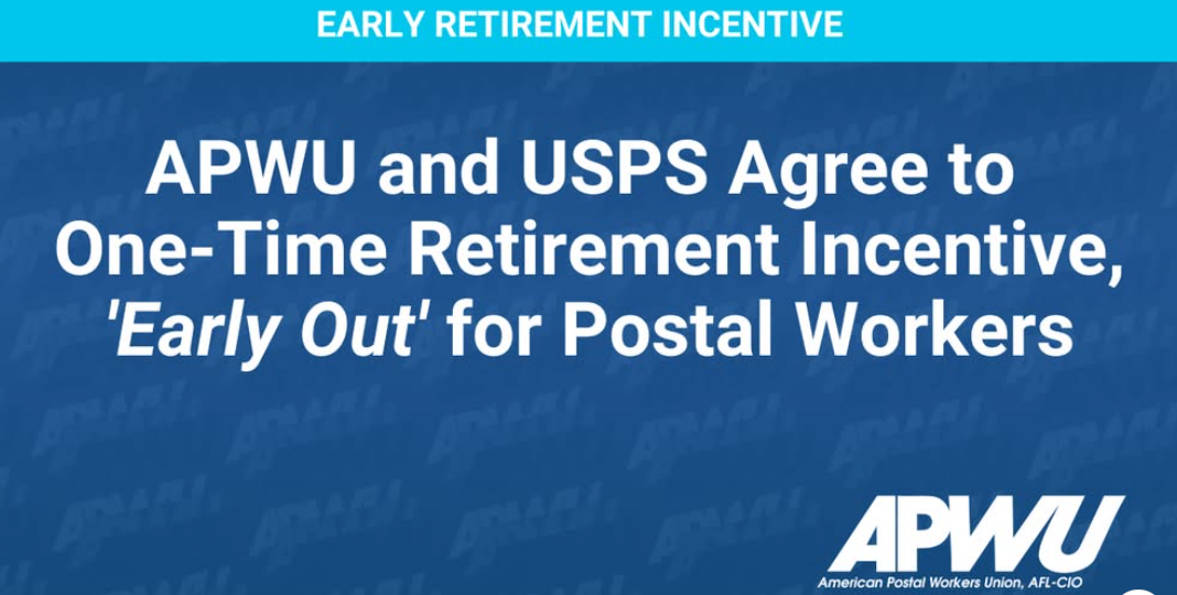 USPS Early Out Announced!