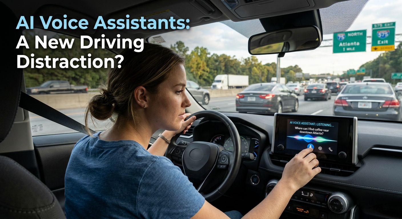 The New Hidden Risk: Are AI Voice Assistants Distracting Georgia Drivers?

