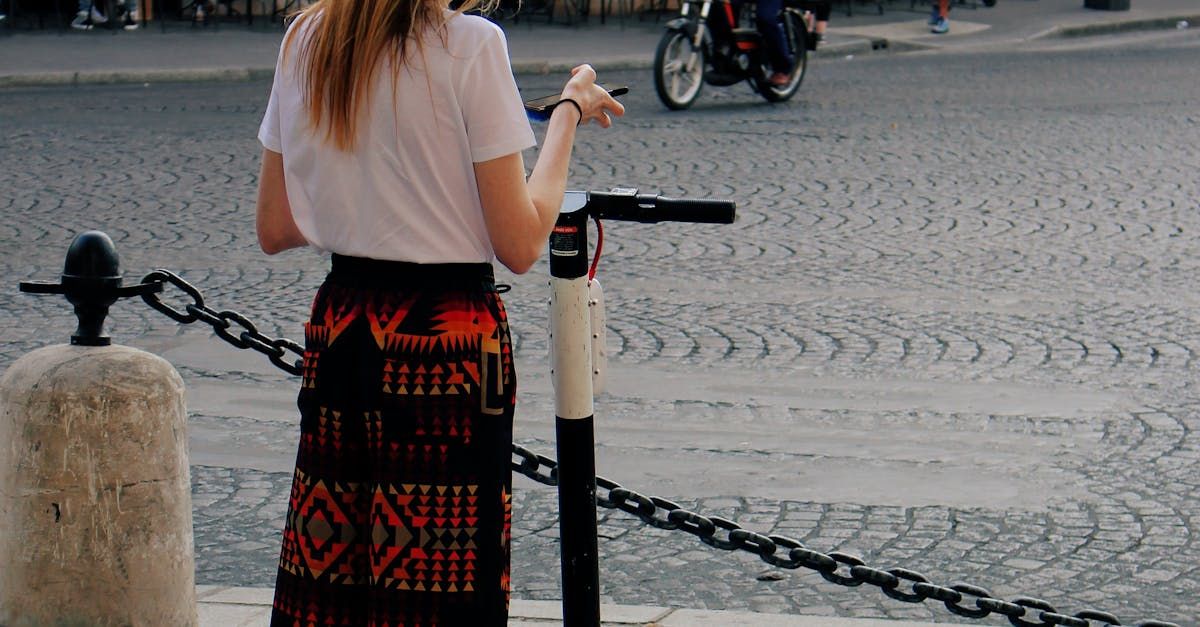 What should I do if a car hit me while I was on an electric scooter?