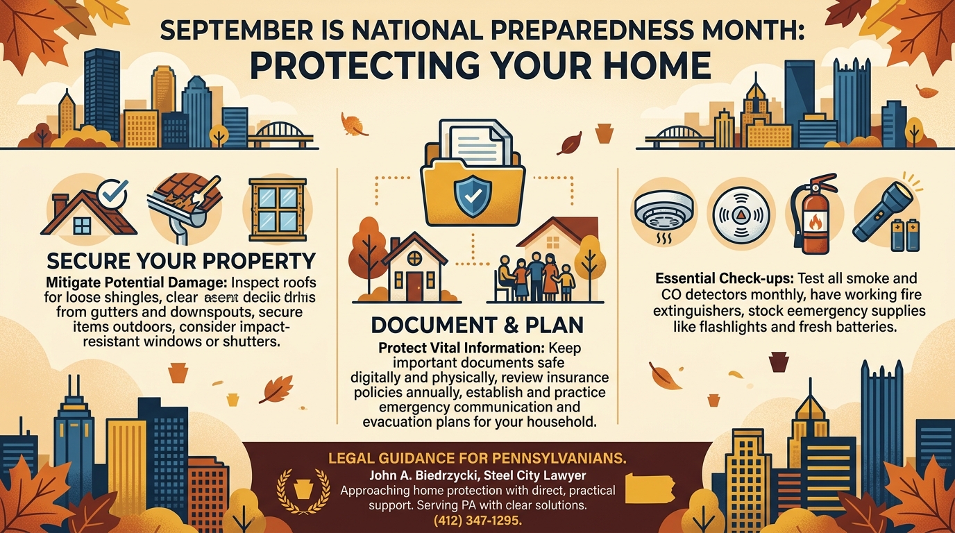 National Preparedness Month - September - Protecting Your Home