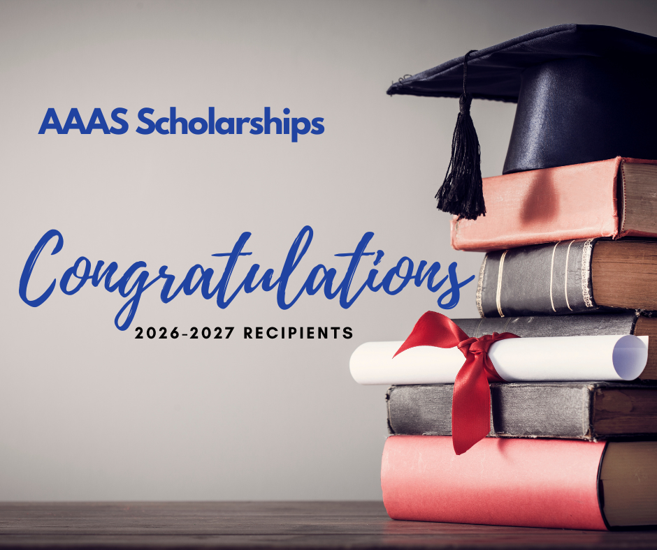 26-27 AAAS Scholarship Announcement