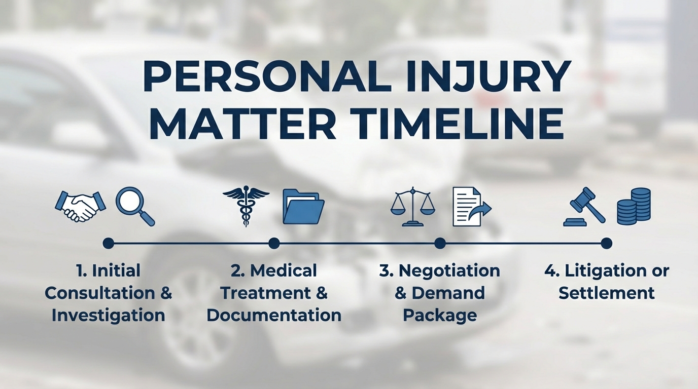 Understanding the Timeline of a Personal Injury Case — And When You Can Expect to Get Paid

