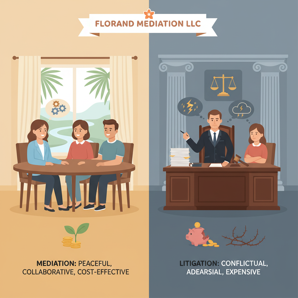 Divorce Mediator vs. Divorce Attorney: Understanding the Key Differences for Florida Families
