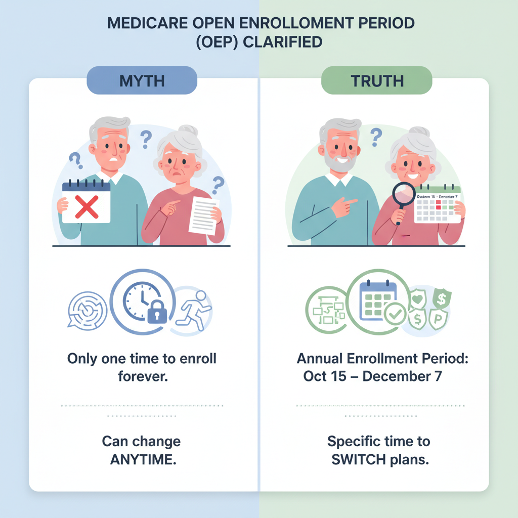 Medicare OEP Myths — What You May Have Heard vs. What’s True