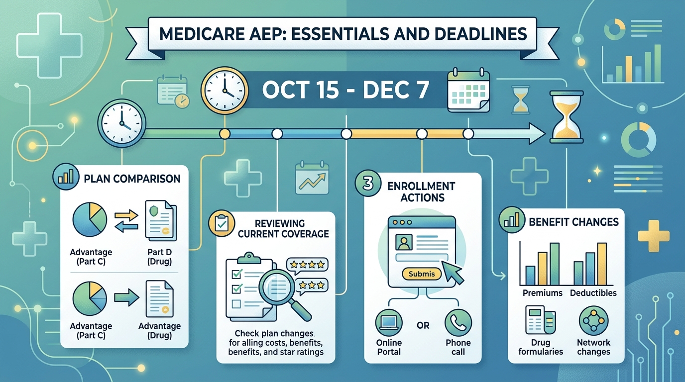 Medicare AEP: What To Know and Deadlines