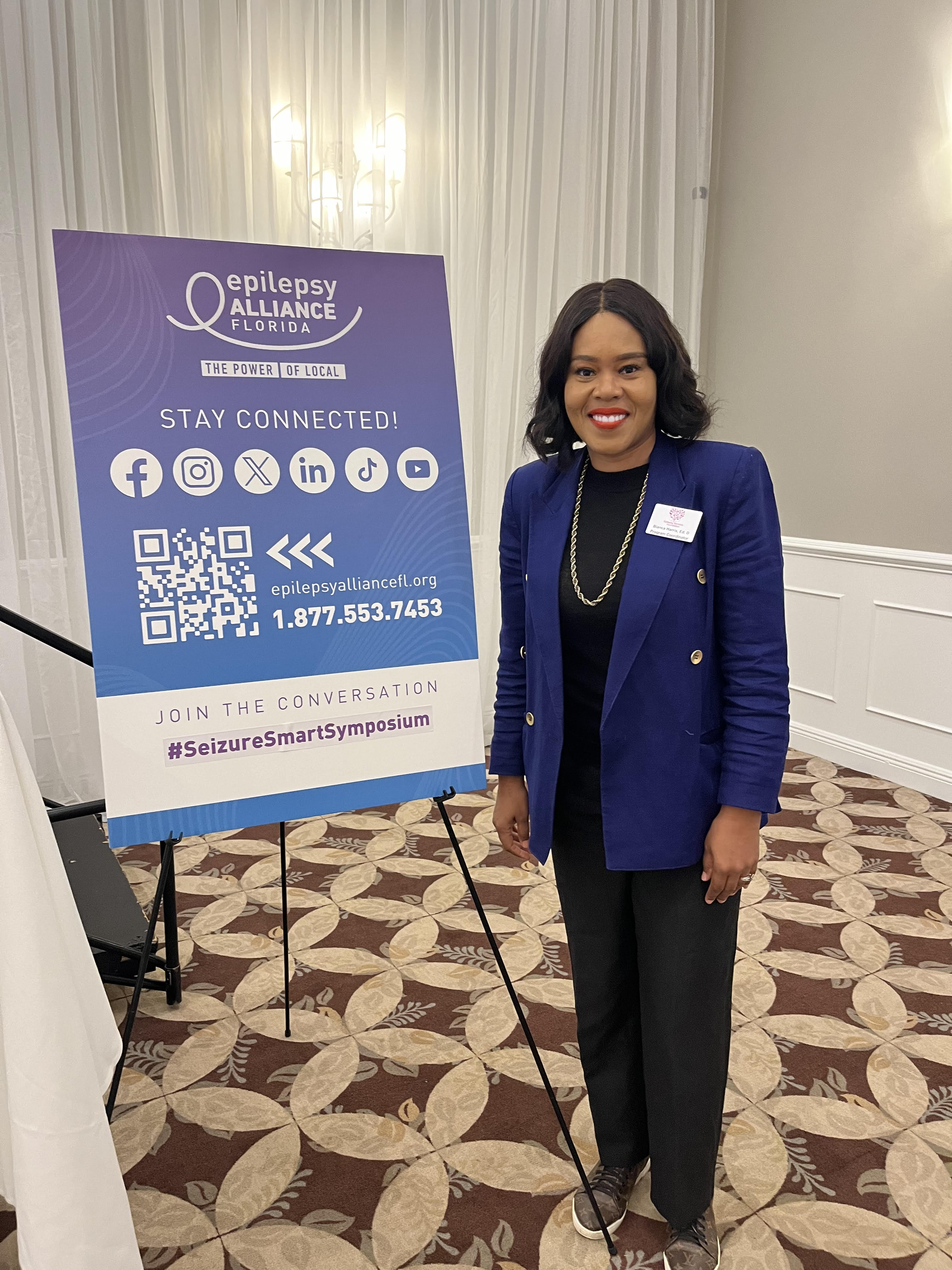 Finding Purpose Through Advocacy: My Journey with the Epilepsy Services Foundation By Bianca Harris, Program Coordinator