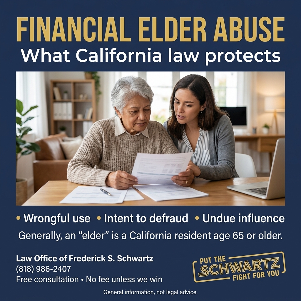How do I know if myself or a loved one was a victim of financial elder abuse?