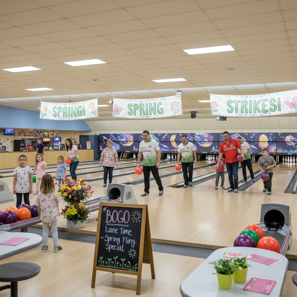 How Bowling Centers Can Boost Spring Revenue With Seasonal Promotions