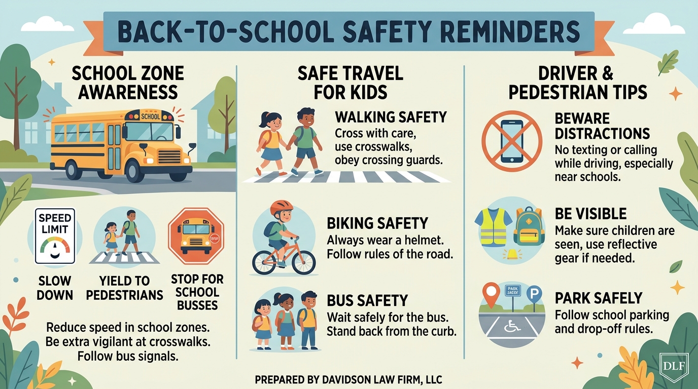 Back-To-School Safety Reminders
