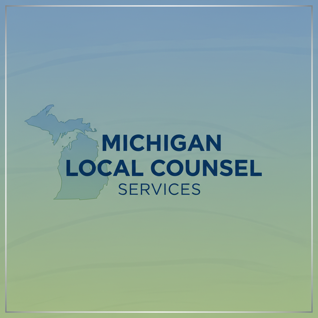 Michigan Local Counsel Services for Out-of-State Attorneys