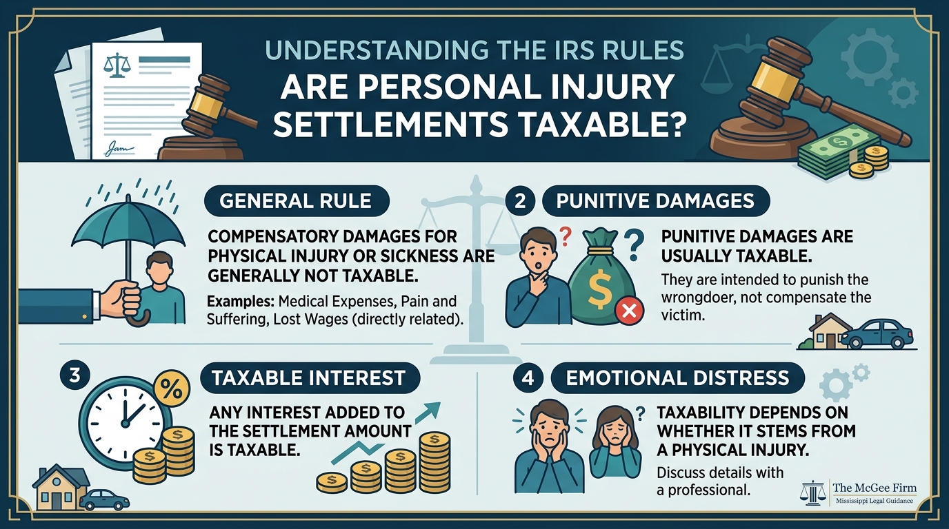 Are Personal Injury Settlements Taxable? 